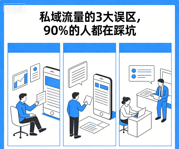 私域流量的3大误区,90%的人都在踩坑image-53.png 私域流量的3大误区,90%的人都在踩坑